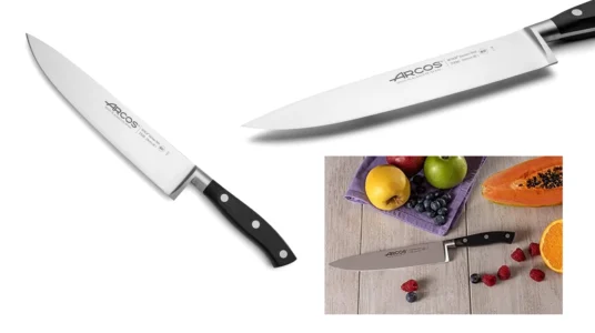 Cuchillo de chef profesional Arcos Riviera de 200 mm
