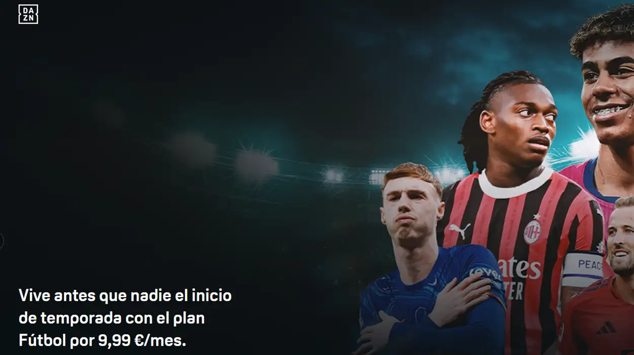 DAZN fútbol por 9,99€ al mes