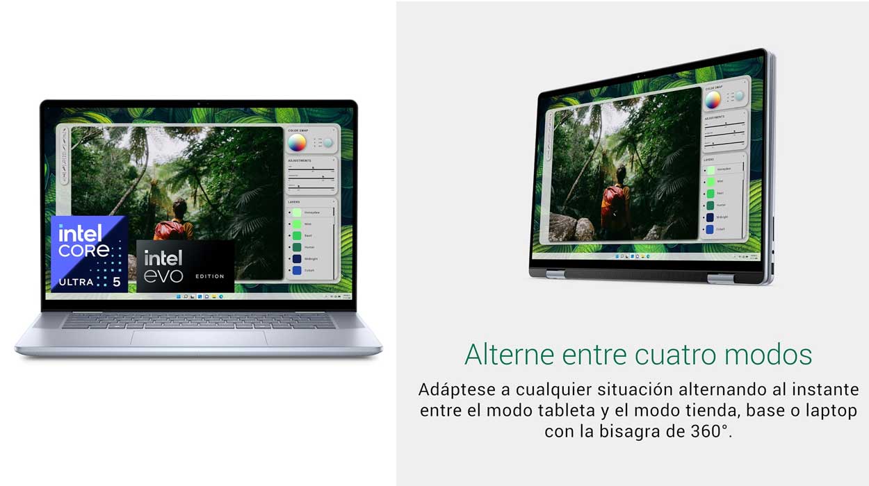 Dell Inspiron 16 2  en 1 7640 oferta