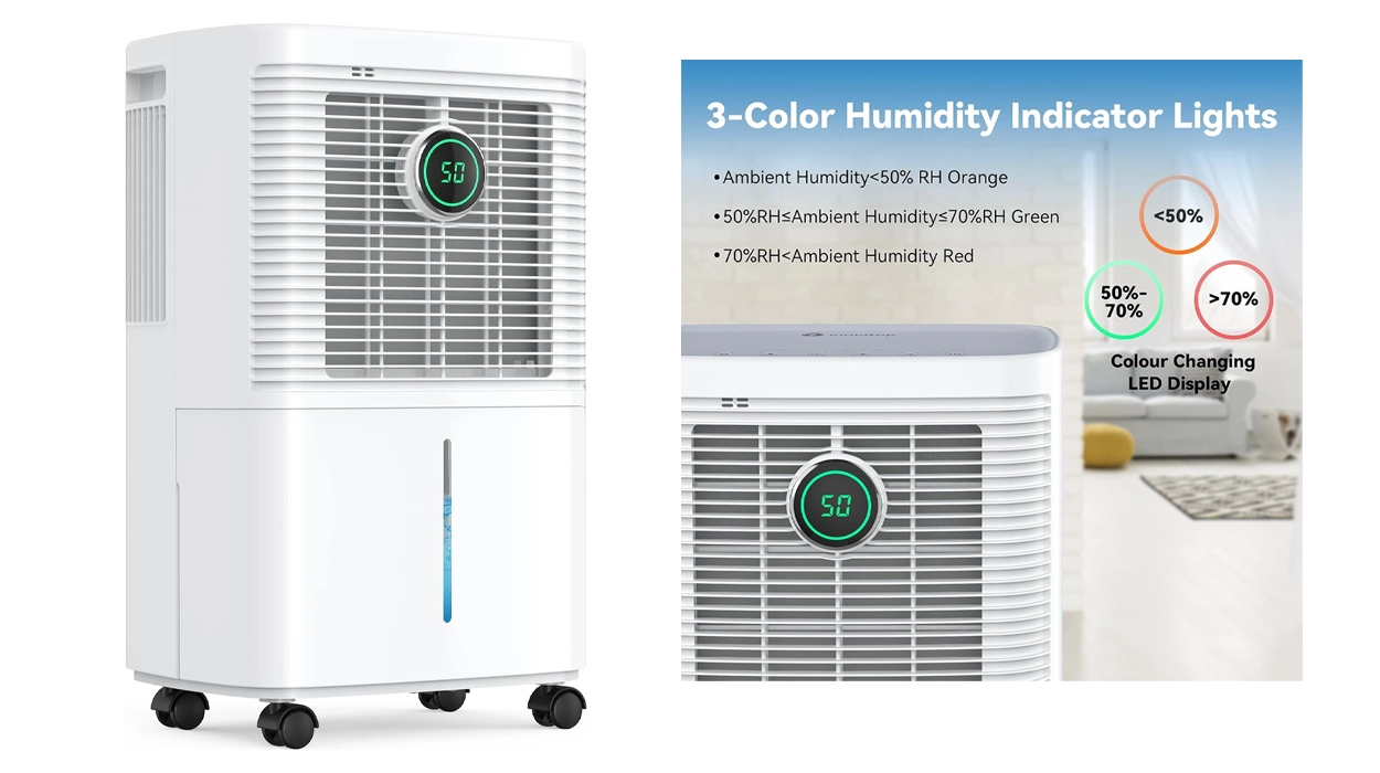 Deshumidificador Innvitop de 16 litros con 3 modos