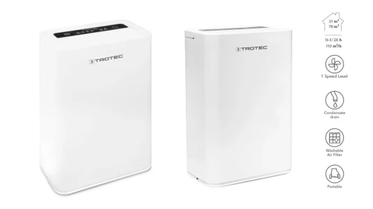 Deshumidificador eléctrico TROTEC TTK 52 E