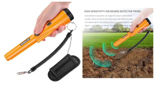 Detector de Metales Extsud Portátil e Impermeable con Indicador LED