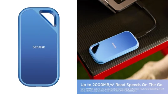 Disco externo SSD SanDisk Creator Pro de 2 TB (ideal para creadores de contenido)