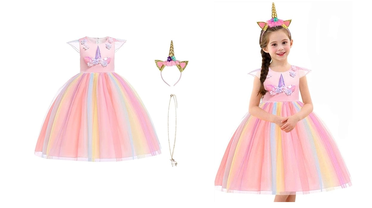 Disfraz Unicornio Uraqt para niñas