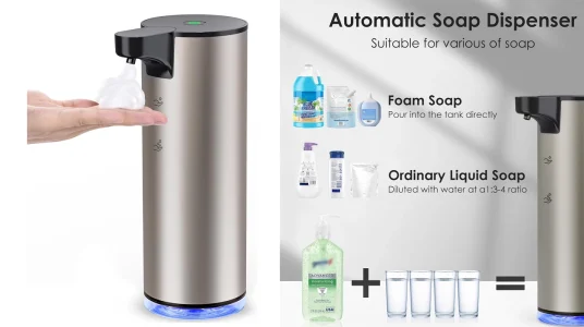 Dispensador automático de jabón sin contacto