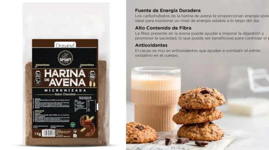 Drasanvi HARINA AVENA SABOR CHOCOLATE 1Kg SPORT LIVE barata