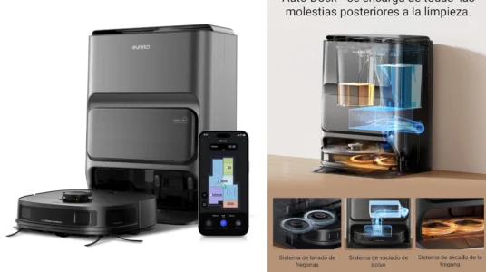 EUREKA J12 Ultra Robot Aspirador y Fregasuelos