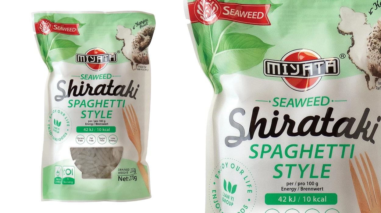 Espaguetis de algas japoneses Miyata Shirataki de 270 g