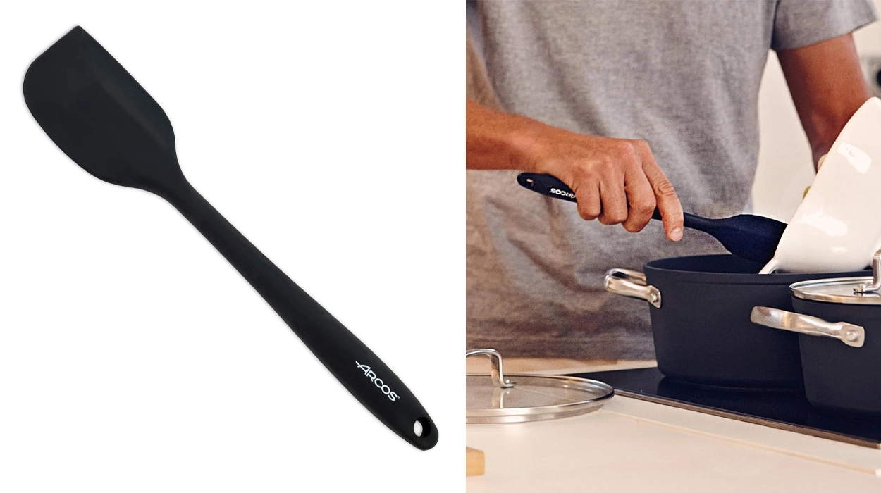 Espátula plana de silicona Arcos de 280 mm