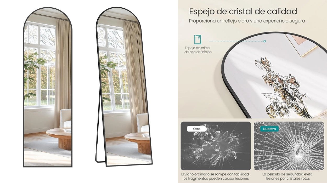 Espejo Songmics de cuerpo entero