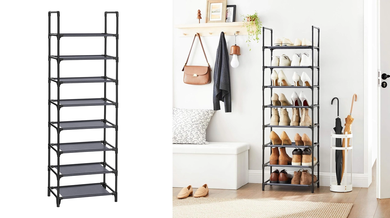 Estante zapatero Songmics de 8 niveles