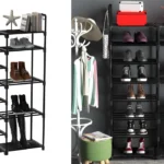 Estante zapatero de 9 niveles T-Lovendo (hasta 30–35 pares)