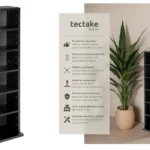 Estantería efecto madera Tectake