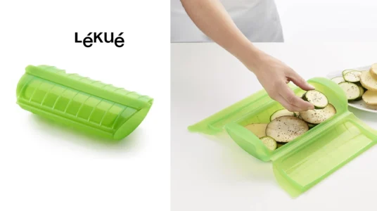 Estuche de vapor Lékué para 1-2 personas