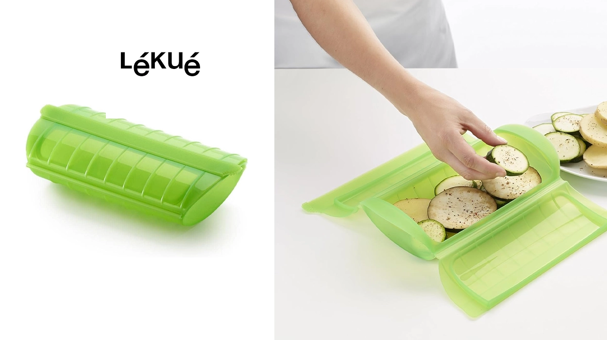 Estuche de vapor Lékué para 1-2 personas