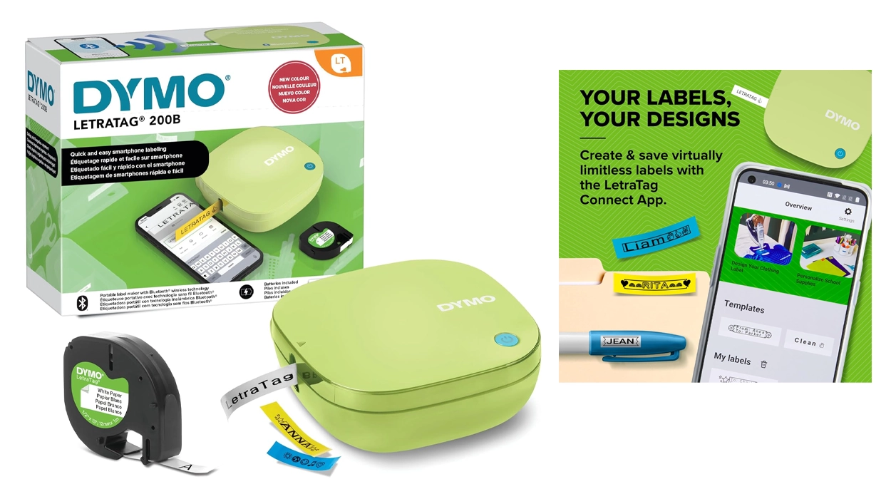 Etiquetadora Dymo LetraTag 200B con Bluetooth