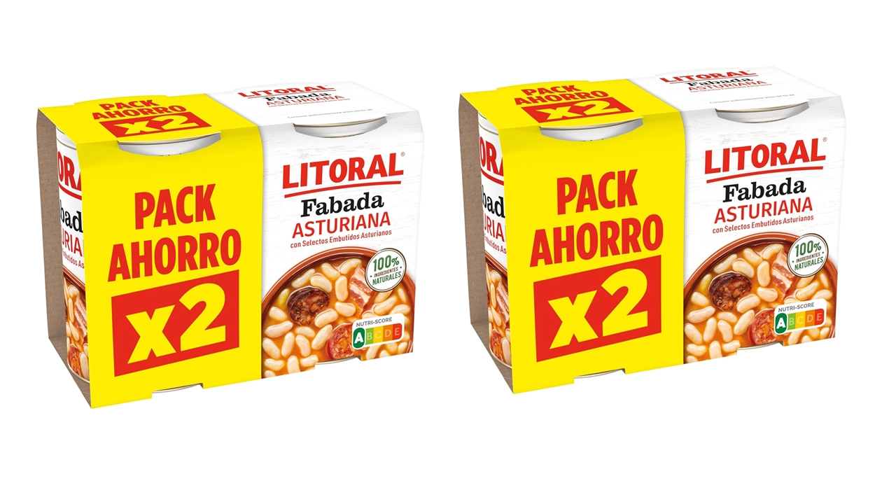 Fabada Asturiana Litoral de 420 g pack ahorro