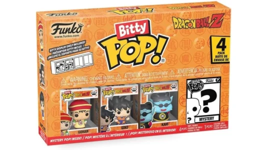Funko Bitty Pop! Dragon Ball Z con 4 mini figuras