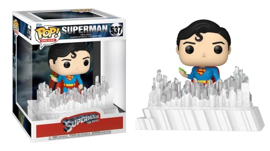Funko Pop Deluxe Superman Fortaleza de la soledad