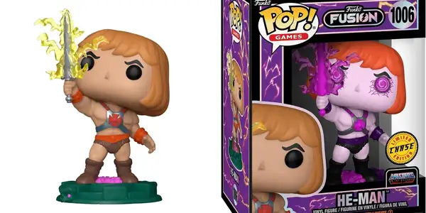 Funko Pop! Games Fusion - He-Man W 1 6 de Probabilidades de Obtener la RARA Variante Chase barato