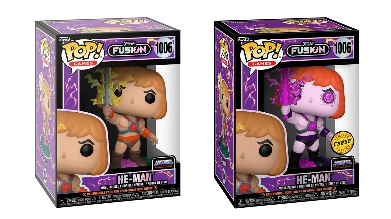 Funko Pop! Games Fusion - He-Man W 1 6 de Probabilidades de Obtener la RARA Variante Chase