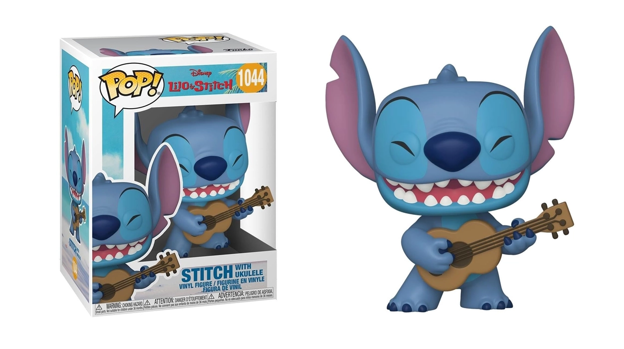Funko Stitch con ukulele