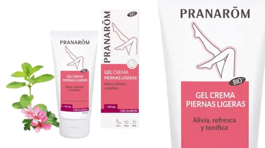 Gel crema Piernas Ligeras Pranarom de 100 ml