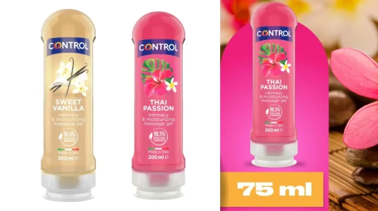 Gel de masaje corporal 2 en 1 Control