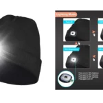 Gorro con luz LED