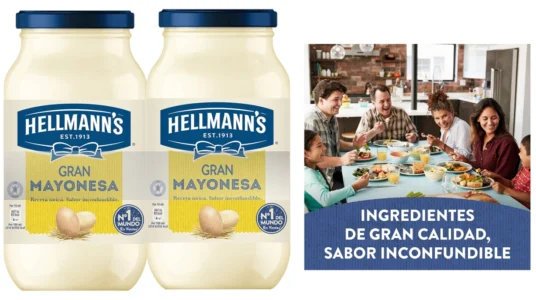 Hellmann's Gran Mayonesa de 450 ml