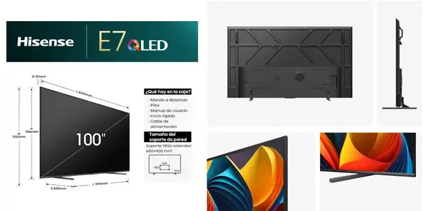 Hisense 100E7NQ oferta