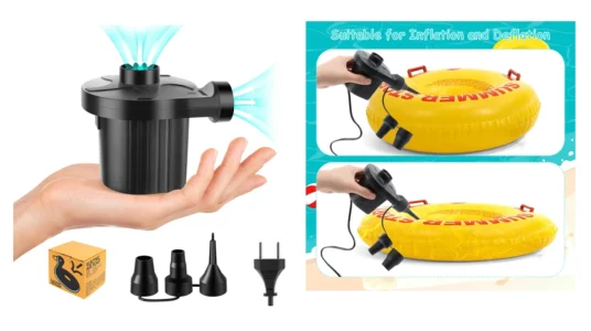 Inflador bomba de aire eléctrico