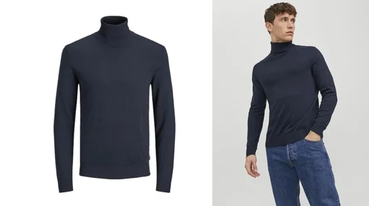 Jersey de cuello alto Jack & Jones Jjeemil Knit Roll Neck