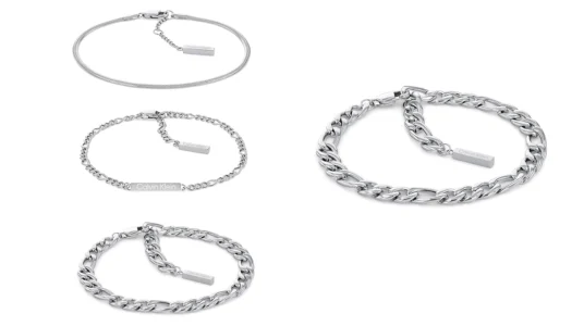 Juego de 3 pulseras Calvin Klein Linked para mujer