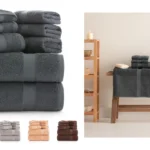 Juego de 8 toallas Todocama 100% algodón 550 gsm