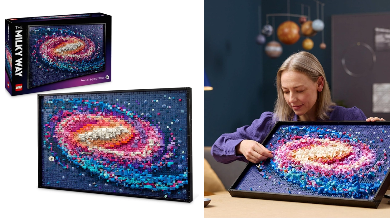 LEGO Art Galaxia Vía Láctea Arte Mural