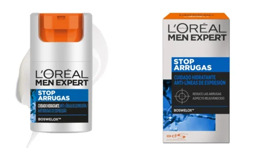 L'Oreal Paris Men Expert Cuidado hidratante anti-arrugas de expresión Stop Arrugas