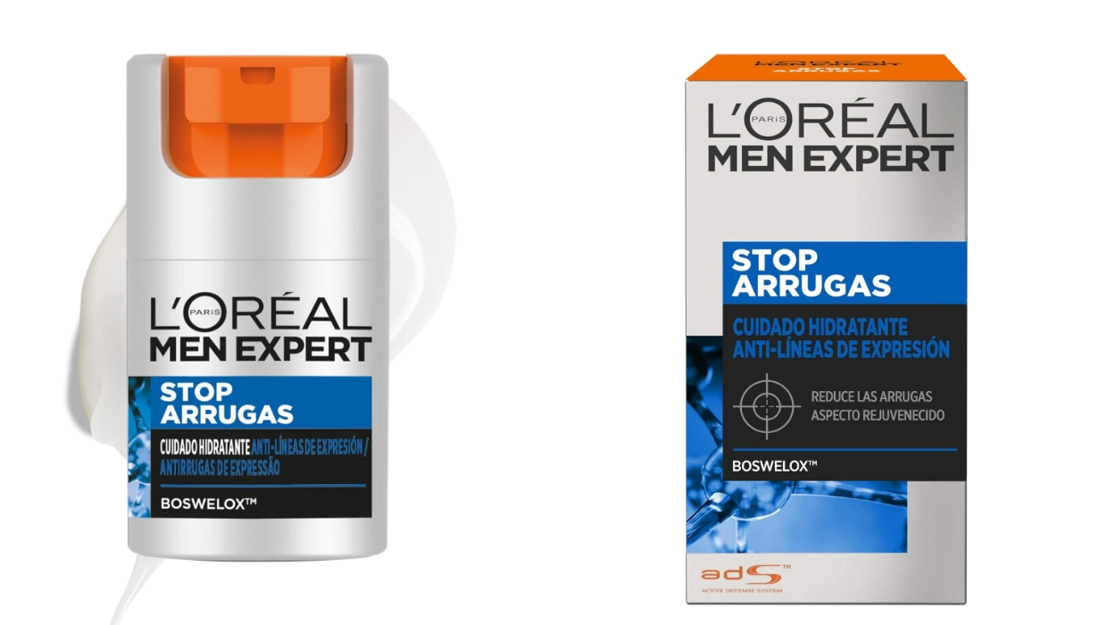 L'Oreal Paris Men Expert Cuidado hidratante anti-arrugas de expresión Stop Arrugas
