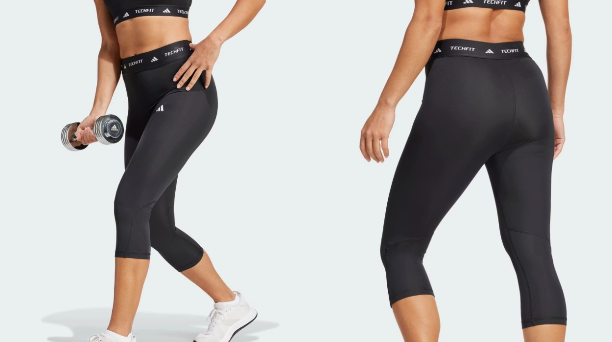 Leggins Adidas Capri Techfit para mujer