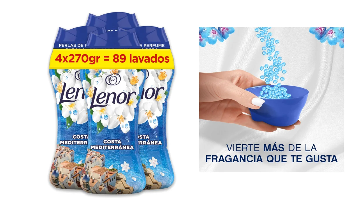 Lenor Perlas de Perfume costa mediterranea