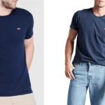 Levi's SS Original camiseta azul marino