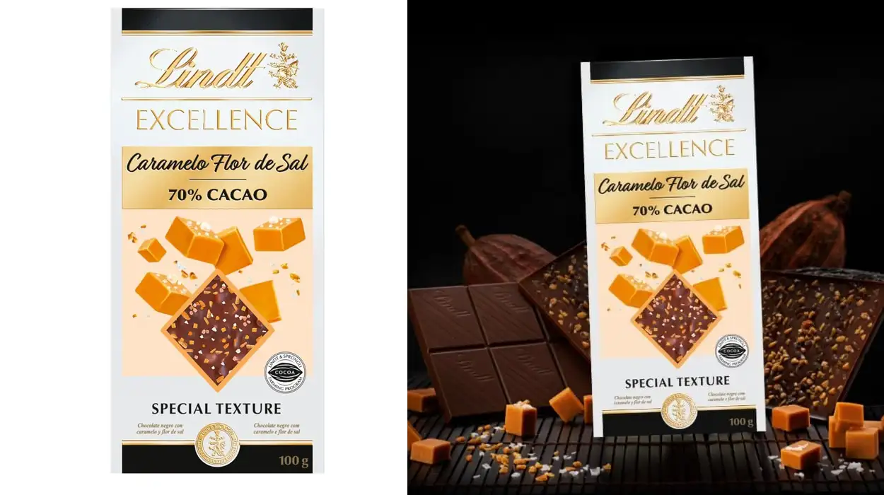 Lindt Excellence Passion Caramelo Sal barato