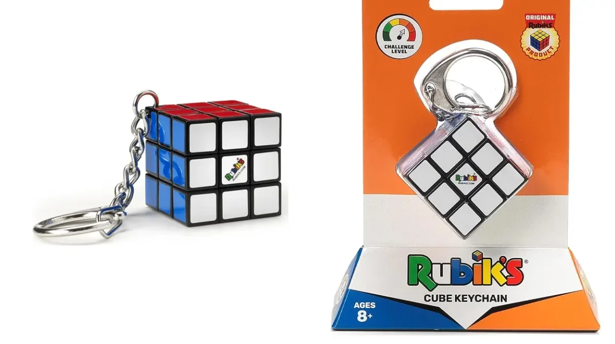 Diversión mental en formato mini para llevar a cualquier parte: Este llavero cubo de Rubik's Original está hoy tirado de precio ¡Chulísimo!