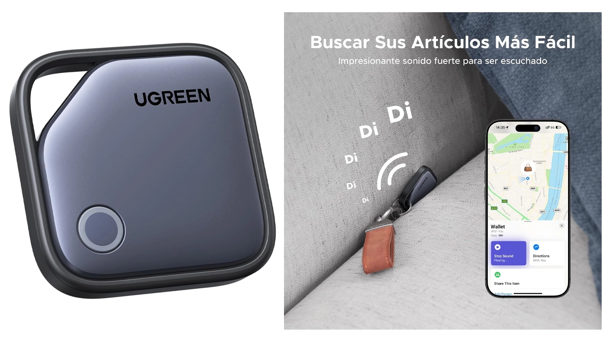 Localizador Bluetooth UGREEN SmartTag Tracker para iOS