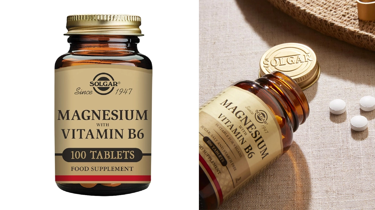 Magnesio y Vitamina B6 Solgar barato