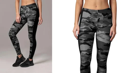 Mallas de camuflaje Urban Classics para mujer