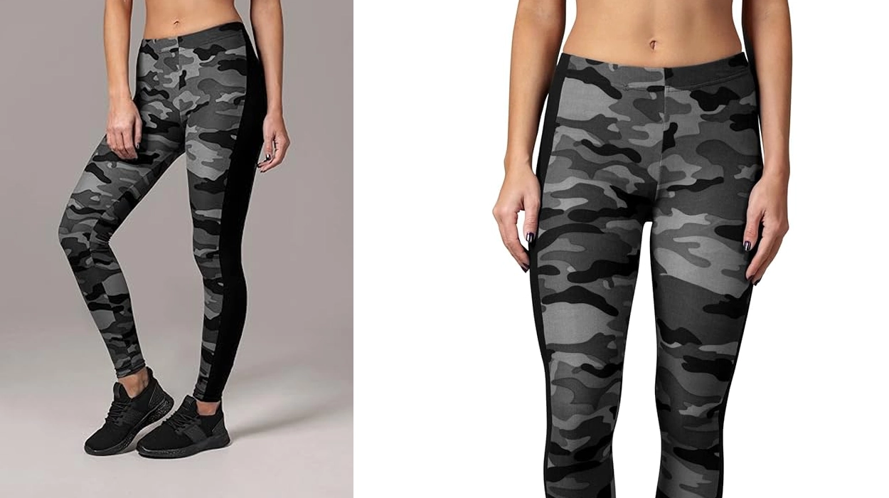 Mallas de camuflaje Urban Classics para mujer