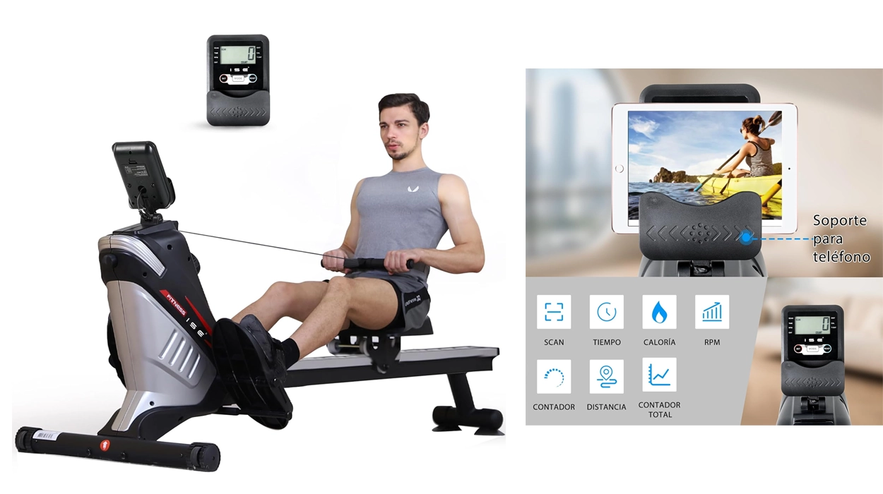 Máquina de remo ISE silenciosa para casa