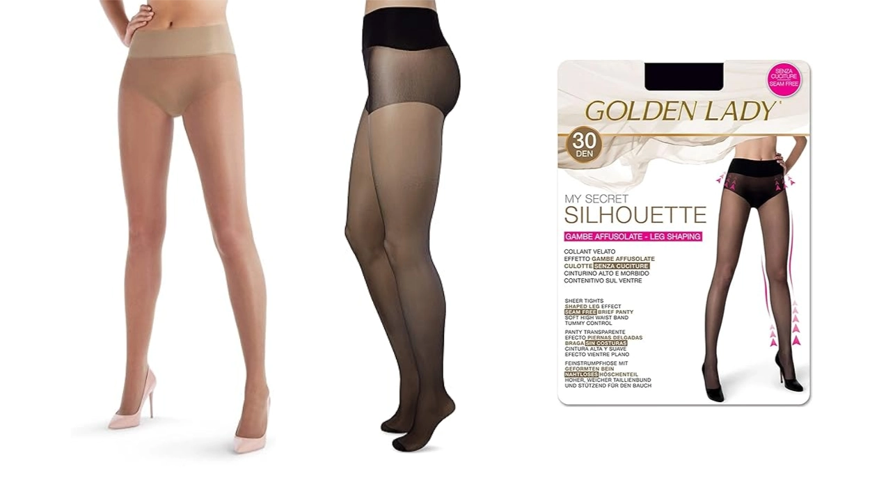 Medias Goldenlady Mysecret Silhouette 30 para mujer en varios tonos