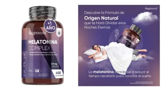 Melatonina Pura Complex WeightWorld barata